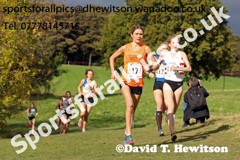 Senior womens Northern Cross Country Relays, Graves Park, Sheffield. Photo: David T. Hewitson/Sports for All Pics